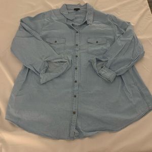 Never worn denim shirt